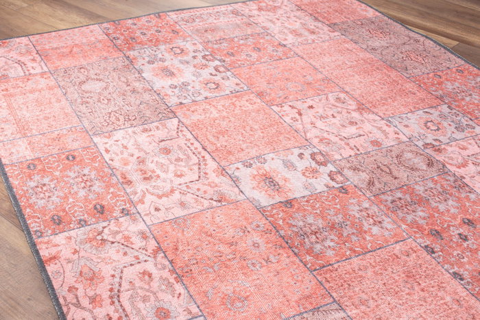 Conceptum Alfombra Jazz Chenille Rosa AL 329 de Poliéster 150x230 cm Suave y Duradera